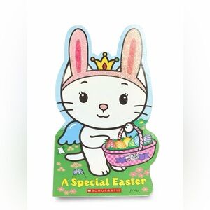 Angel Cat Sugar Easter Bunny Board Book Pastel Kids Spring  (Scholastic)